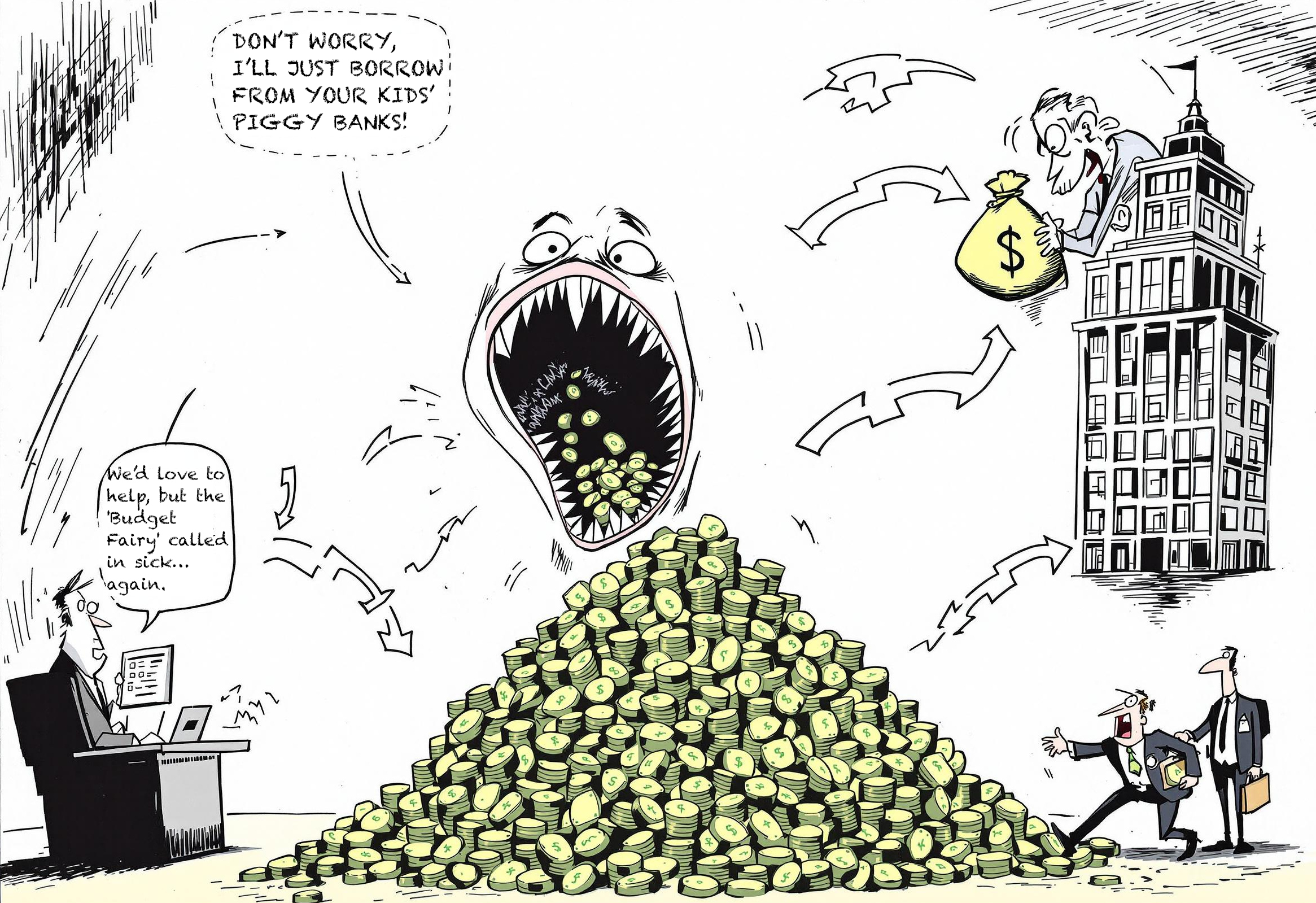 Suivez l’argent : qui gagne quand on est divisés ?